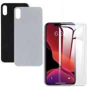 Pack Écran LCD + Vitre arrière + Film hydrogel iPhone X