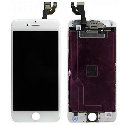 Écran LCD + Vitre tactile assemblé complet pour iPhone 6 blanc