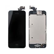 Écran LCD + Vitre tactile complet sur chassis pour iPhone 5C noir 