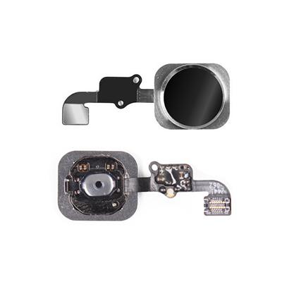 Bouton HOME avec nappe pour iPhone 6 et 6+ noir