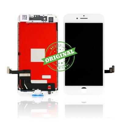 Écran LCD + Vitre tactile pour iPhone 8 blanc original