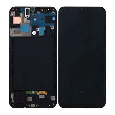 Écran compatible pour Samsung Galaxy A50 noir A505