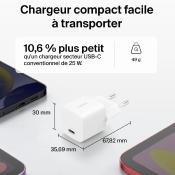 Belkin Chargeur USB-C rapide 25W + Câble USB-C