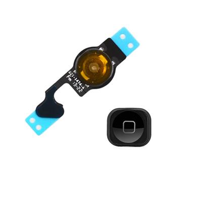 Bouton HOME avec nappe pour iPhone 5 noir