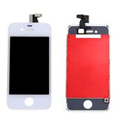 cran LCD + Vitre tactile pour iPhone 4S blanc