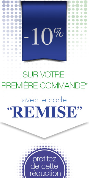 10% avec le code "REMISE"